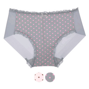 2장*그레이 토트무늬 노라인팬티 90S 이미지