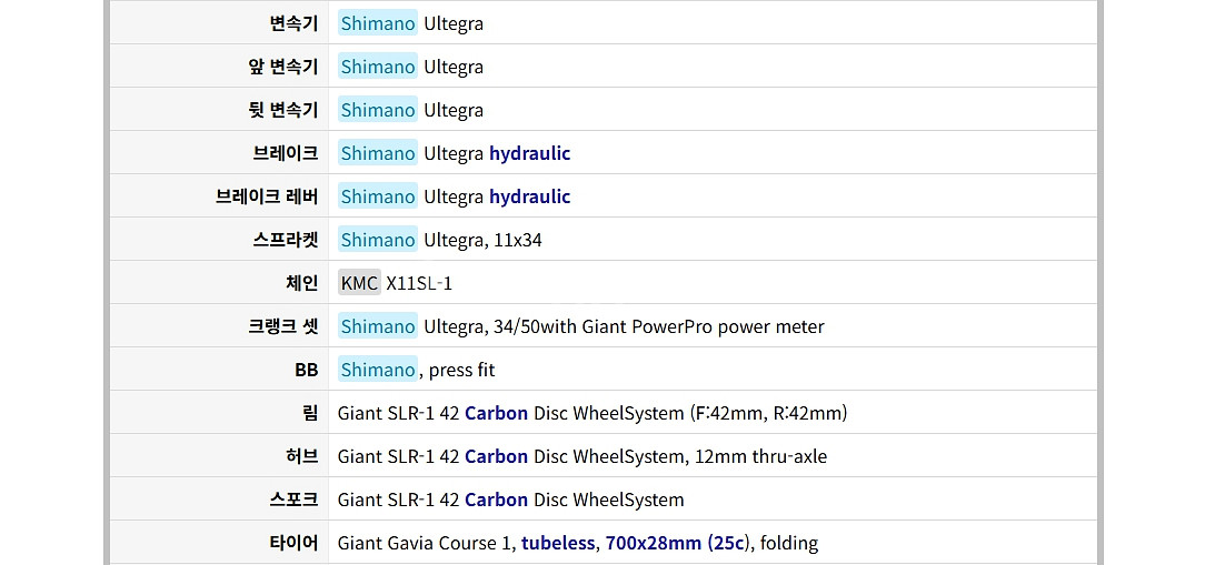 인하) 자이언트 TCR 어드밴스 프로 1 디스크 싸게 판매 상태좋음--9