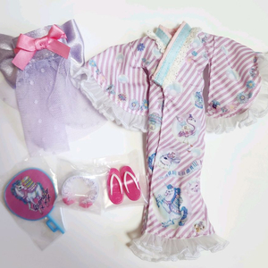 리카 에코네코 유카타 의상