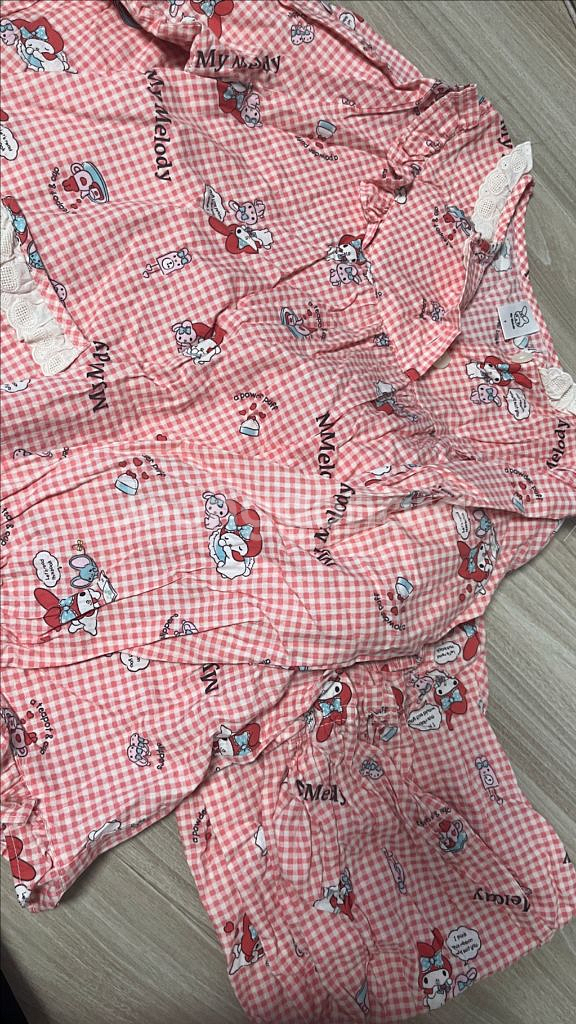 산리오 마이멜로디 잠옷 세트 13-14호 (85호) 성인가능--2
