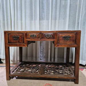 세덱 원목 4D 콘솔테이블