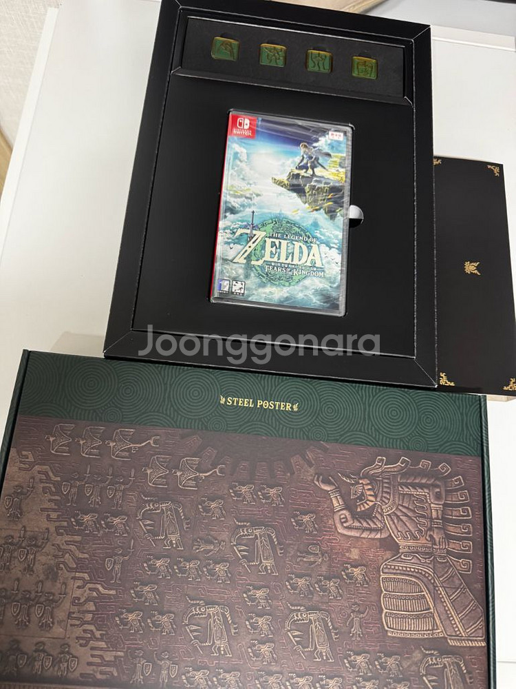 (미사용)젤다의 전설 왕국의 눈물 컬렉터즈 에디션--0