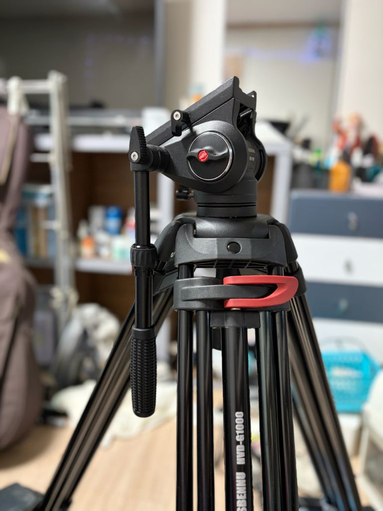 호루스벤누 동영상 삼각대 HVD-G1000 +유압헤드(MV-110F) 이미지