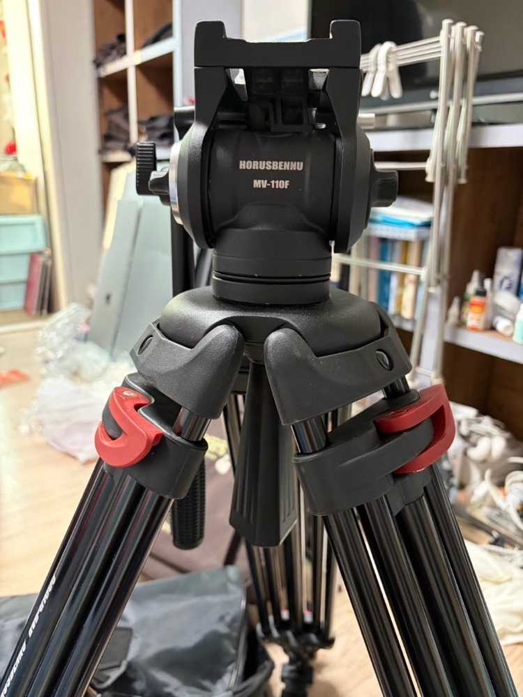 호루스벤누 동영상 삼각대 HVD-G1000 +유압헤드(MV-110F) 이미지