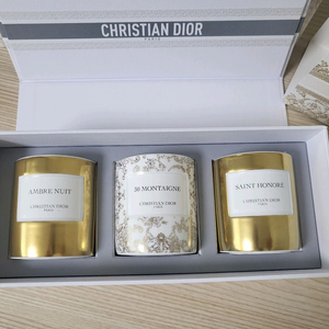 정품) 디올 홀리데이 메종 디올 향초 3종 세트 (코스메틱)