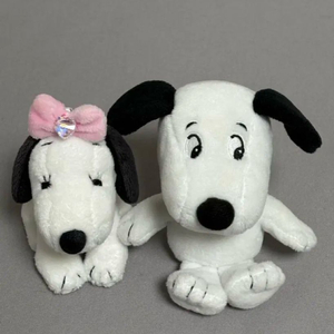 일괄) 빈티지 고전 인형 스누피 벨 마스코트 인형 키링