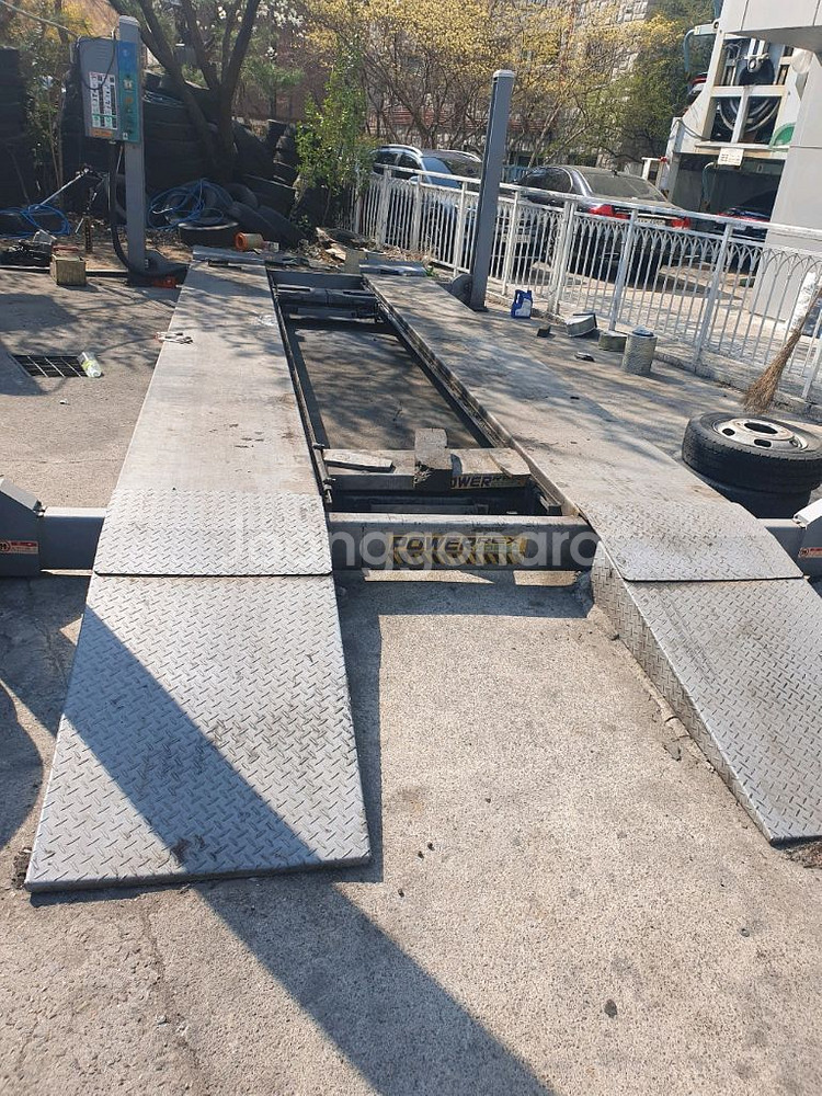 파워렉스 중고 4주식 8톤 중대형 리프트 SL-8000--0