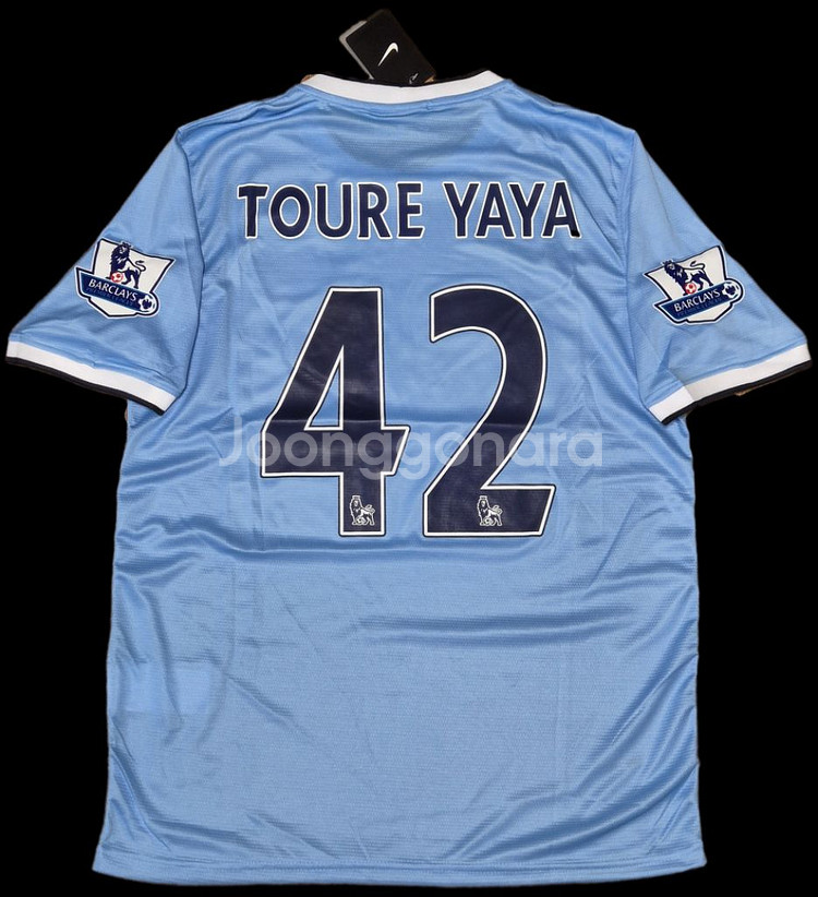 13 14 맨체스터 시티 야야 투레 유니폼 XL사이즈--0