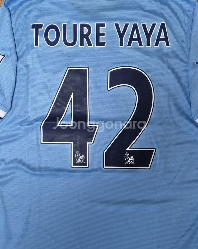 13 14 맨체스터 시티 야야 투레 유니폼 XL사이즈--6