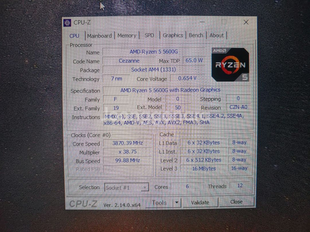 라이젠 5600G + ASUS B450-F GAMING II +램 DDR4 16G 판매--3