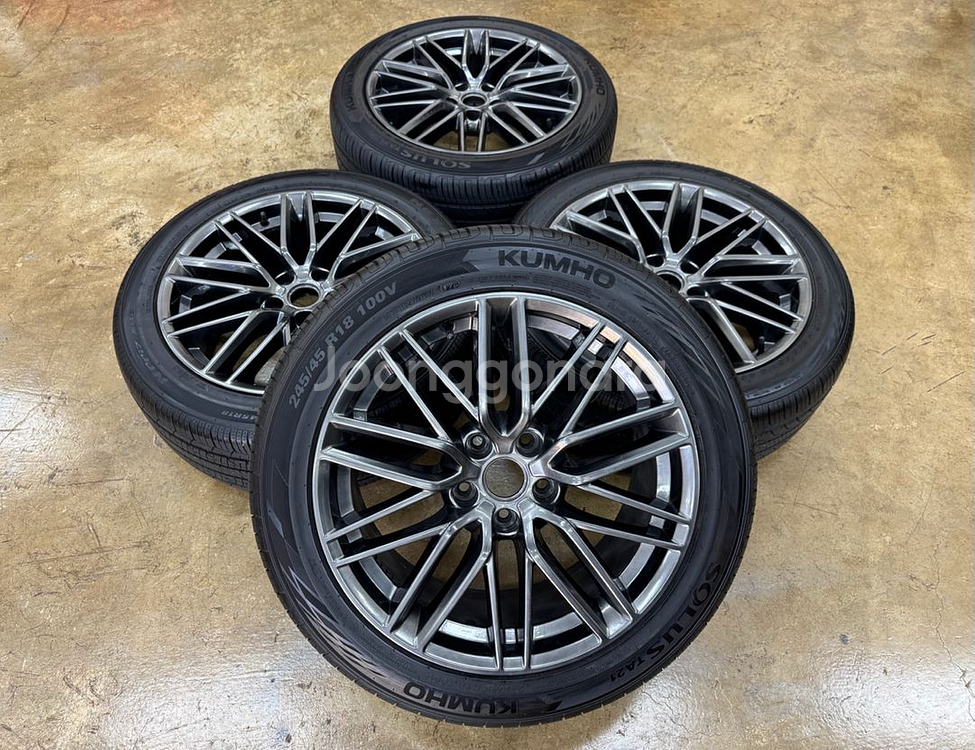 제네시스G70 18인치 휠타이어 팝니다(245.45.18)--0