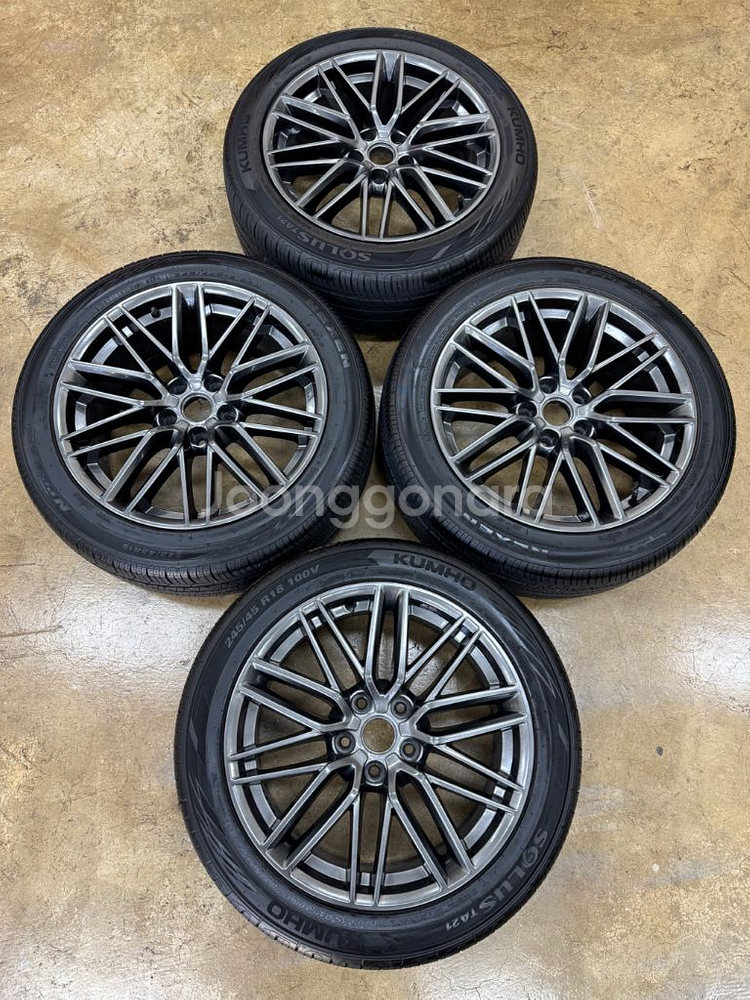 제네시스G70 18인치 휠타이어 팝니다(245.45.18)--5