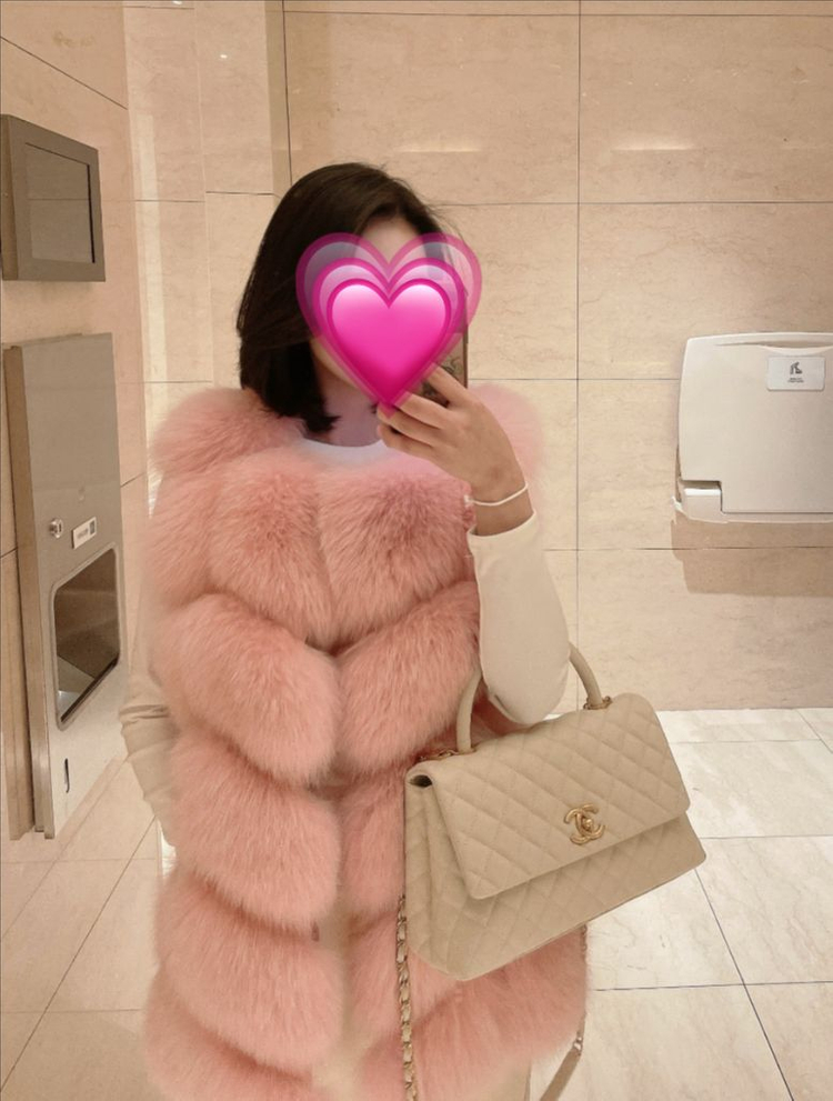 사가폭스 7단 폼폼이 베스트 퍼 조끼--1