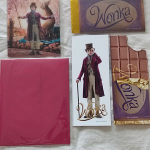 웡카 TTT 렌티큘러 엽서세트 오리지널 티켓 오티