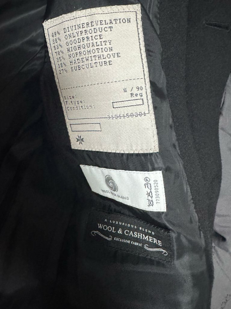 토니웩 캐시미어 커팅 코트 s 이미지