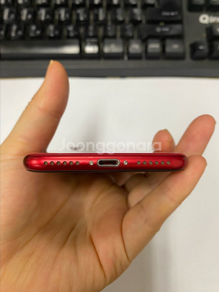 아이폰SE2 레드 AA급 128GB 배터리100% 097413--6