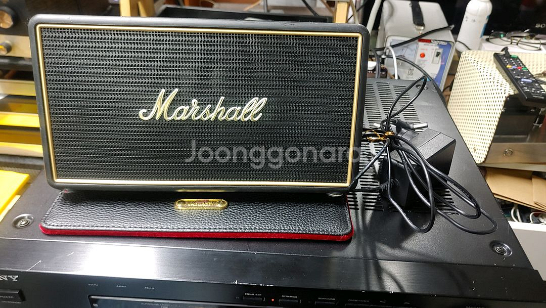 마샬 스톡웰 블루투스 스피커 블랙--2