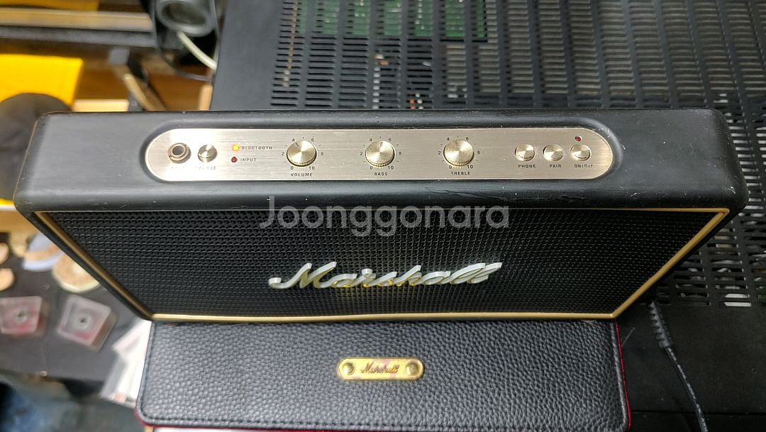 마샬 스톡웰 블루투스 스피커 블랙--4