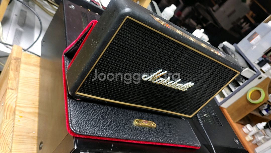 마샬 스톡웰 블루투스 스피커 블랙--6