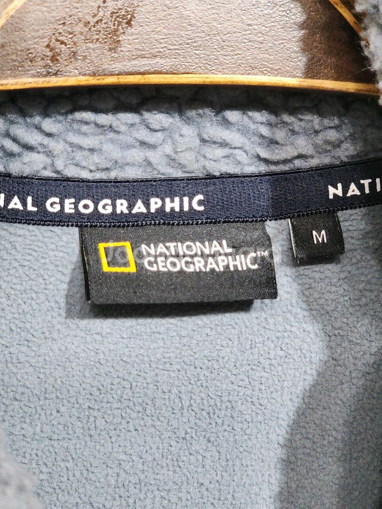 (L) 내셔널지오그래픽 플리스 점퍼 뽀글이 후리스 자켓--2