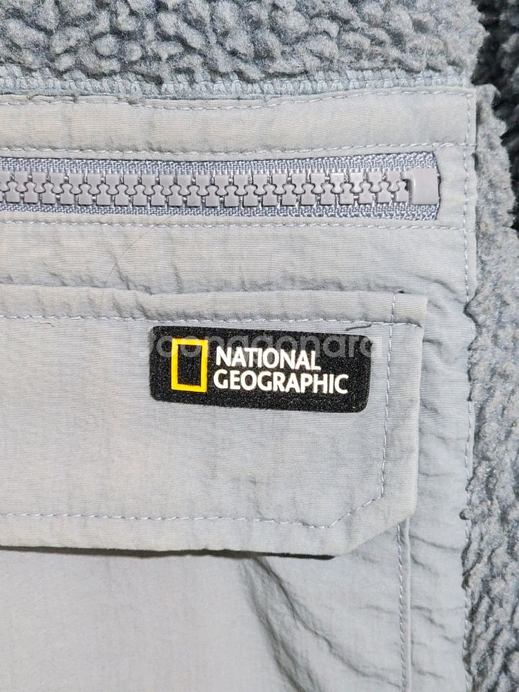 (L) 내셔널지오그래픽 플리스 점퍼 뽀글이 후리스 자켓--3