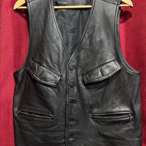 소가죽 조끼 베스트 XL