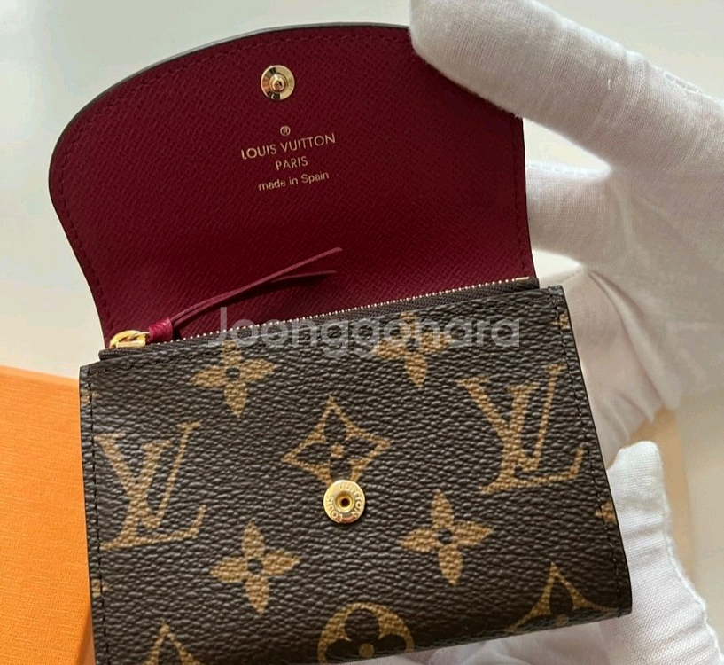 (새상품)루이비통 로잘리 코인퍼스 반지갑--3