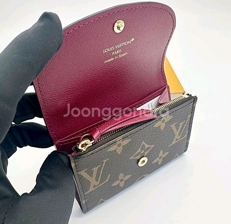 (새상품)루이비통 로잘리 코인퍼스 반지갑--6