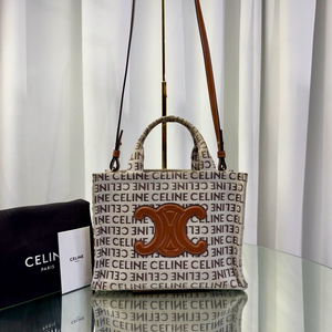 셀린느 캔버스 타이스 퀴르 카바스백 토트백 스몰