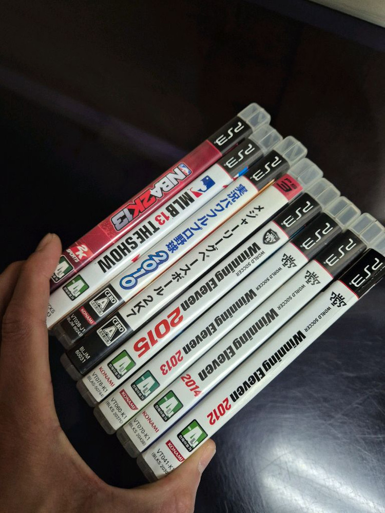 PS3 스포츠 게임 8종 세트--5