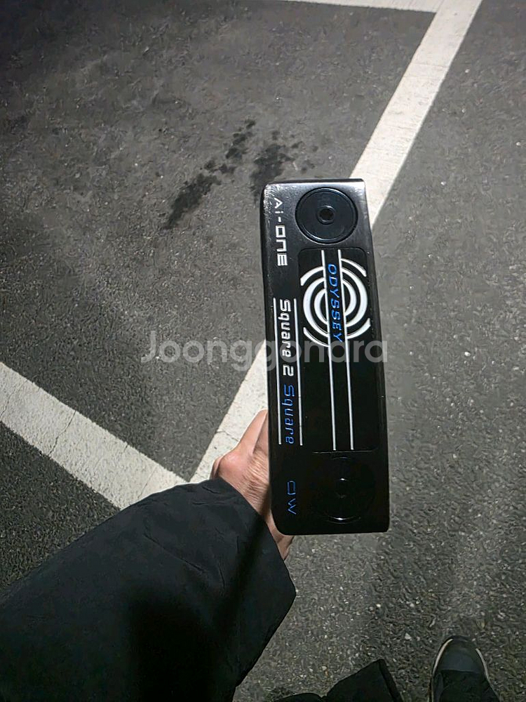 오딧세이 제로토크 스퀘어2스퀘어 더블블레이드 퍼터--3