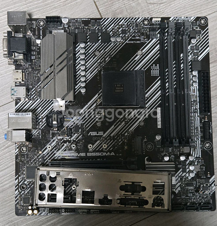 고장난 B550m 보드 팝니다--0