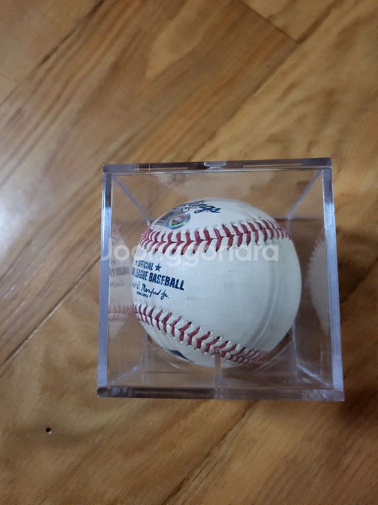 류현진선수 메이저리그 실사용 공 (급처)--1