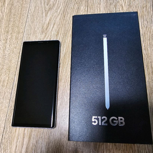 갤럭시 노트9 알파인 화이트 512gb SKT용 공기계 팝니다