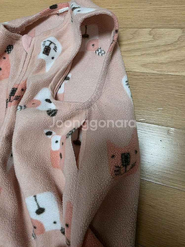 유아동 플리스 슬립색 XL(7-8세) 삼중직 수면조끼--5