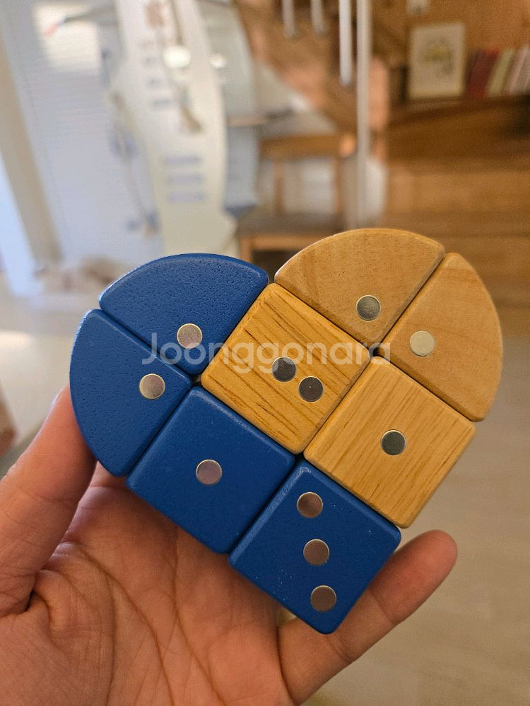 오르다 아이지오 원목 자석 블럭--0