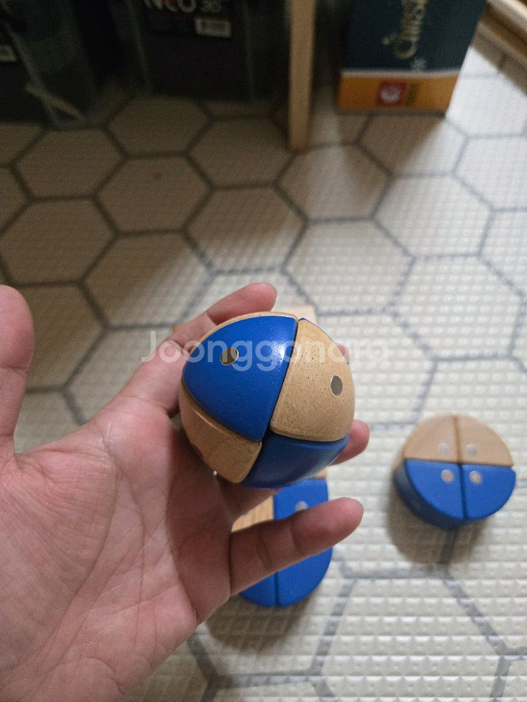 오르다 아이지오 원목 자석 블럭--2