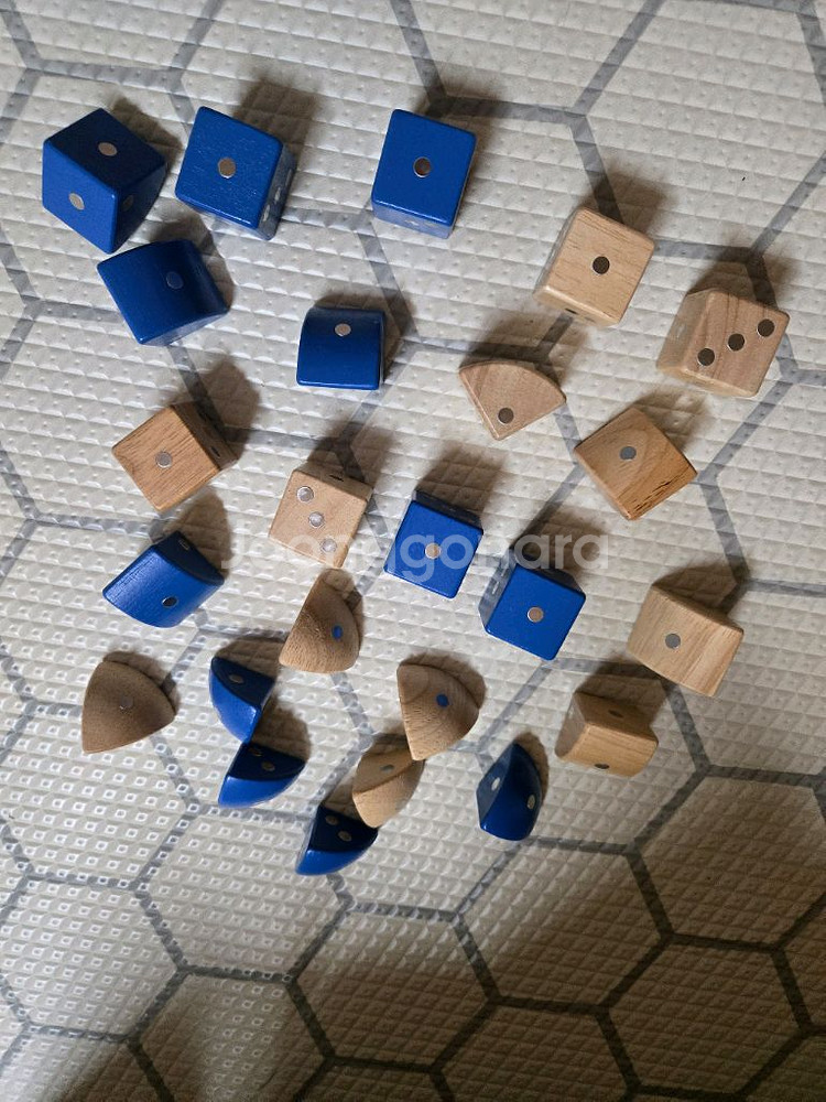 오르다 아이지오 원목 자석 블럭--3