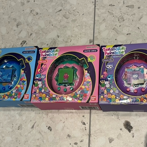 다마고치 파라다이스 블루 퍼플 핑크 3종 미개봉 미사용 새상품