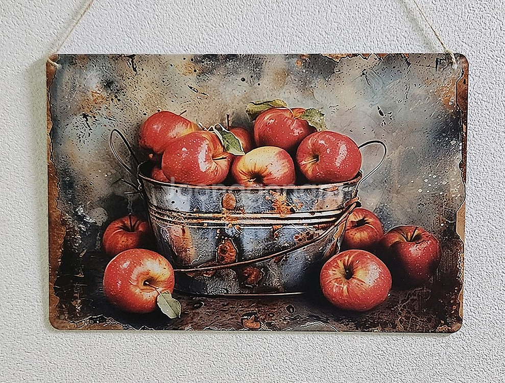 새상품)빈티지 철제 그림액자 인테리어소품--0