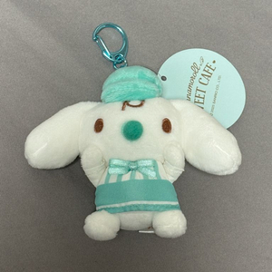 산리오 시나모롤 스위트 카페 밀크 마스코트 인형 키링