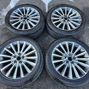 #올뉴 K7 18인치 순정 중고 휠타이어 세트 팝니다.245 45 18