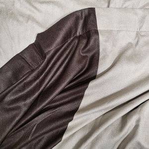 암막커튼 투톤 이중겹 커텐 인테리어