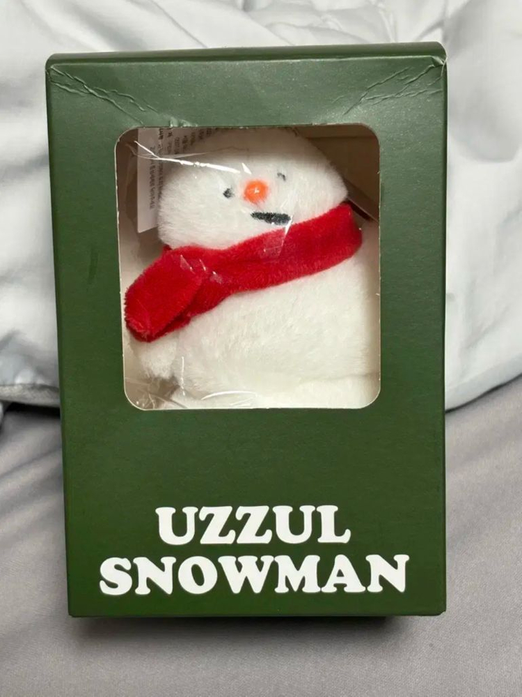 어쩔눈사람 크리스마스 겨울 눈사람 인형 키링--2