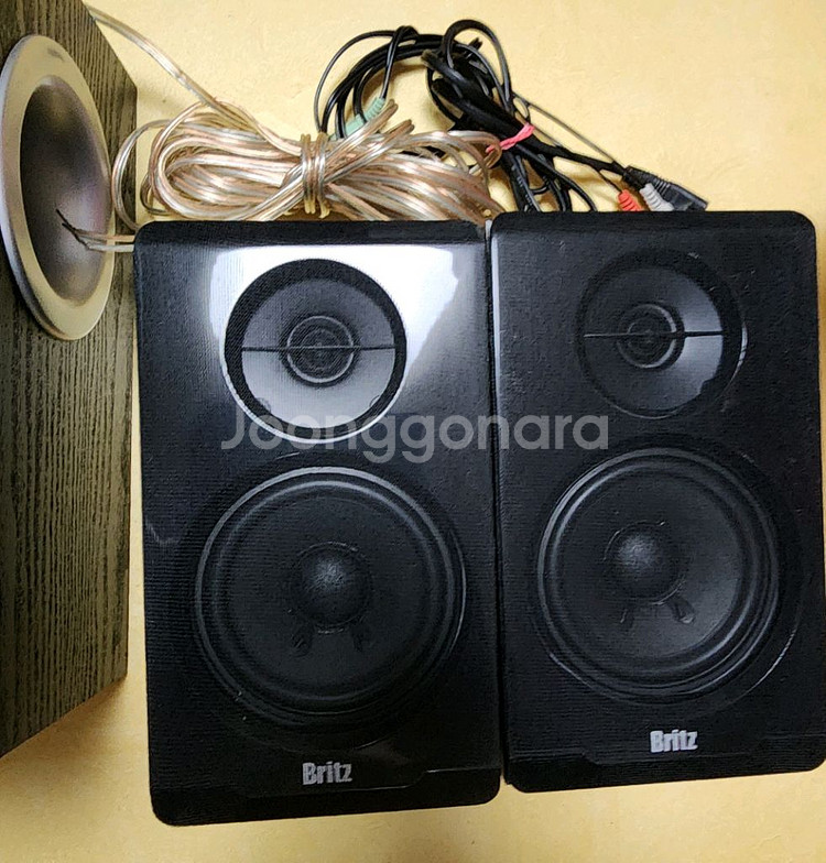 브리츠 T5 2.1 스피커 세트--3