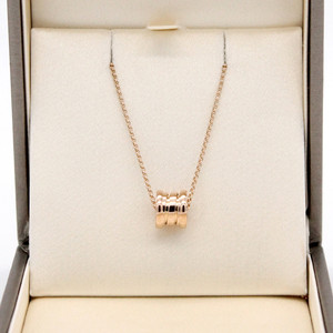 [명품다올동래] 불가리 비제로원 미니 18K 로즈골드 목걸이 357255