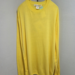 comme des garcons round neck acrylic pullover knit