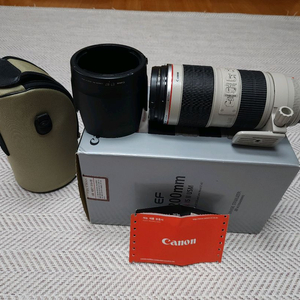 캐논 EF 70-200mm F/2.8L ii IS USM 새아빠백통렌즈