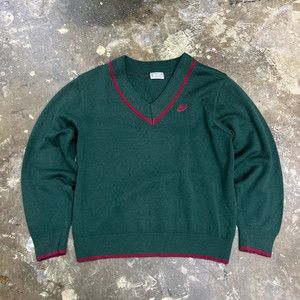 100) 90s 나이키 빈티지 브이넥 니트 스웨터 레어템