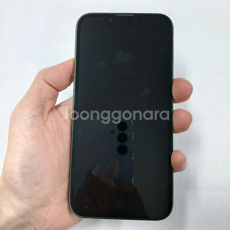 상태좋은 아이폰13미니 256기가 그린 공기계 중고폰 업무폰 저가폰 학생폰 서브폰 퀵가능--1